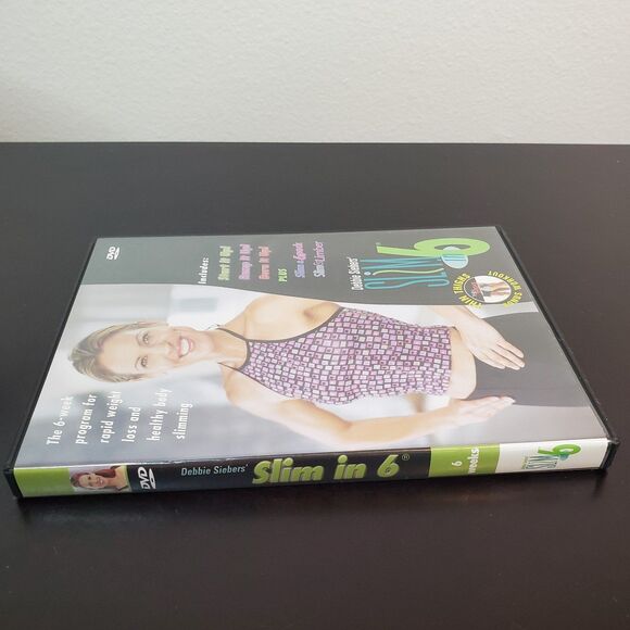 Debbie Siebers' Slim In 6 Six Weeks LIKE NEW - Picture 5 of 8